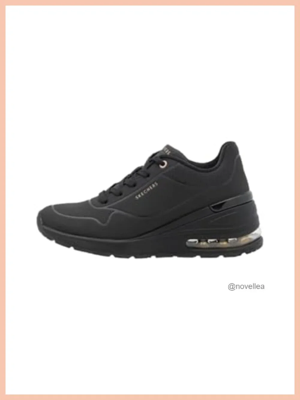 Women's Fashion Sneakers with Air-Cooled Memory Foam, 2.5-inch Wedge Heel,
